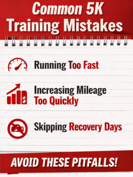 Common 5K training mistakes
